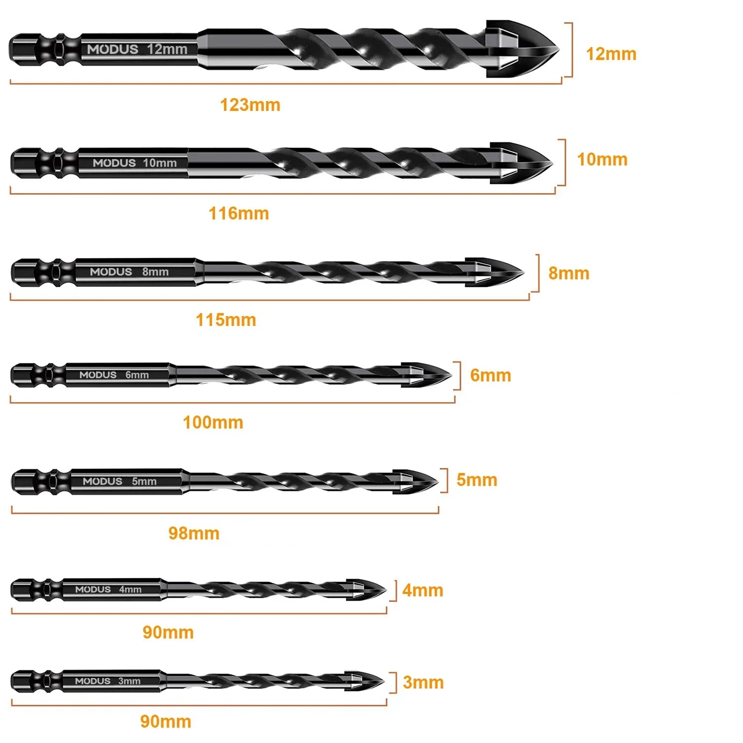 Kit Broca Para Porcelanato e Cerâmica