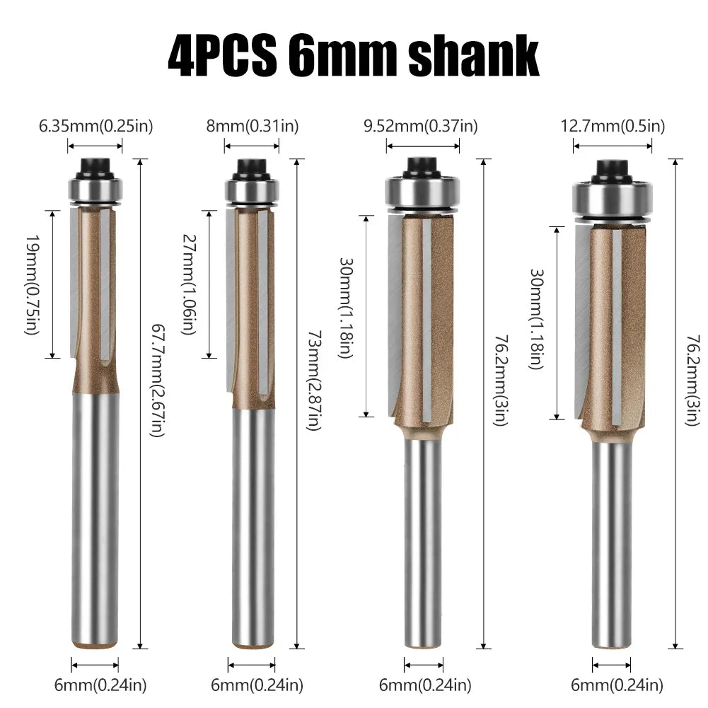 Fresa Reta com Rolamento