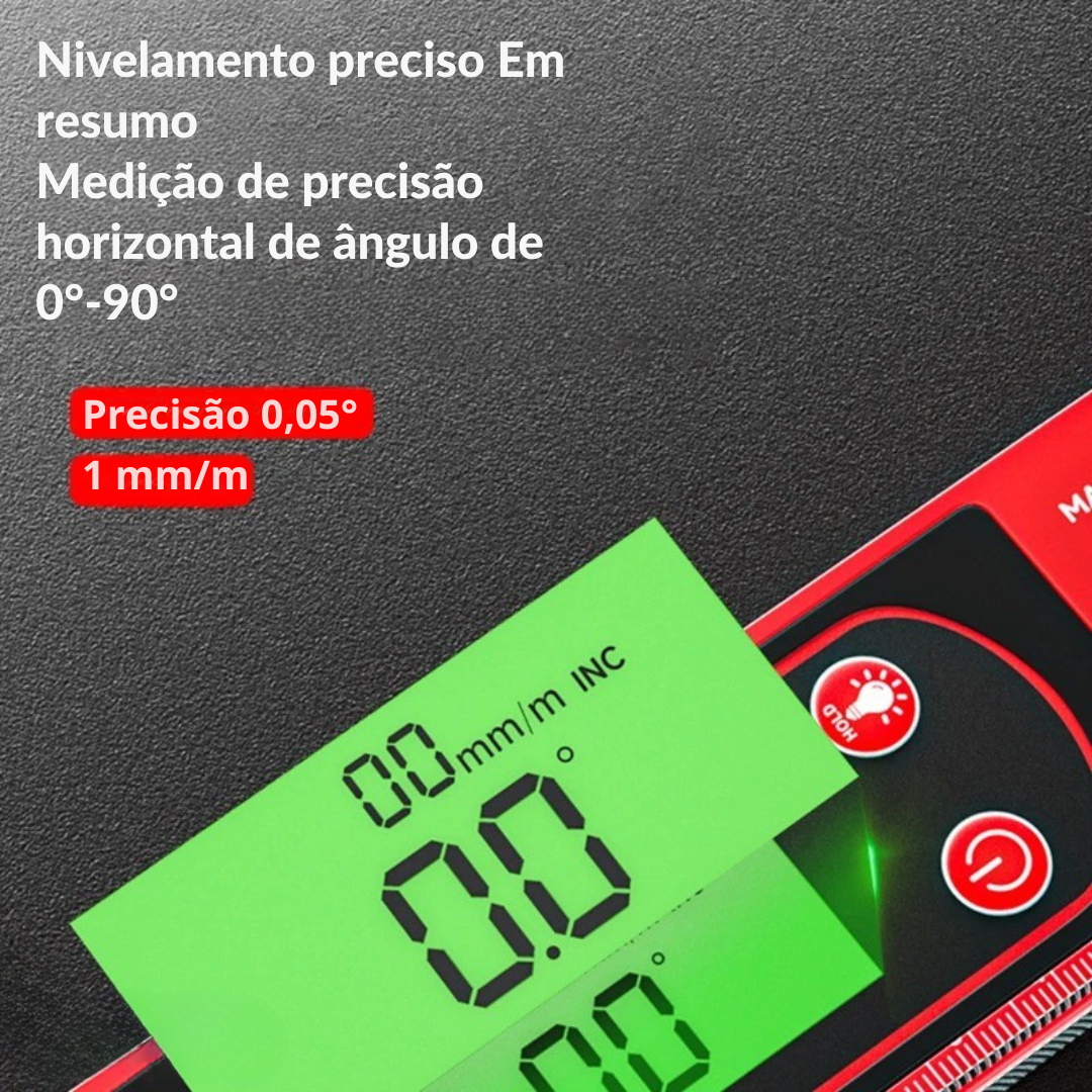 Nível Bolha Digital (Inclinômetro)