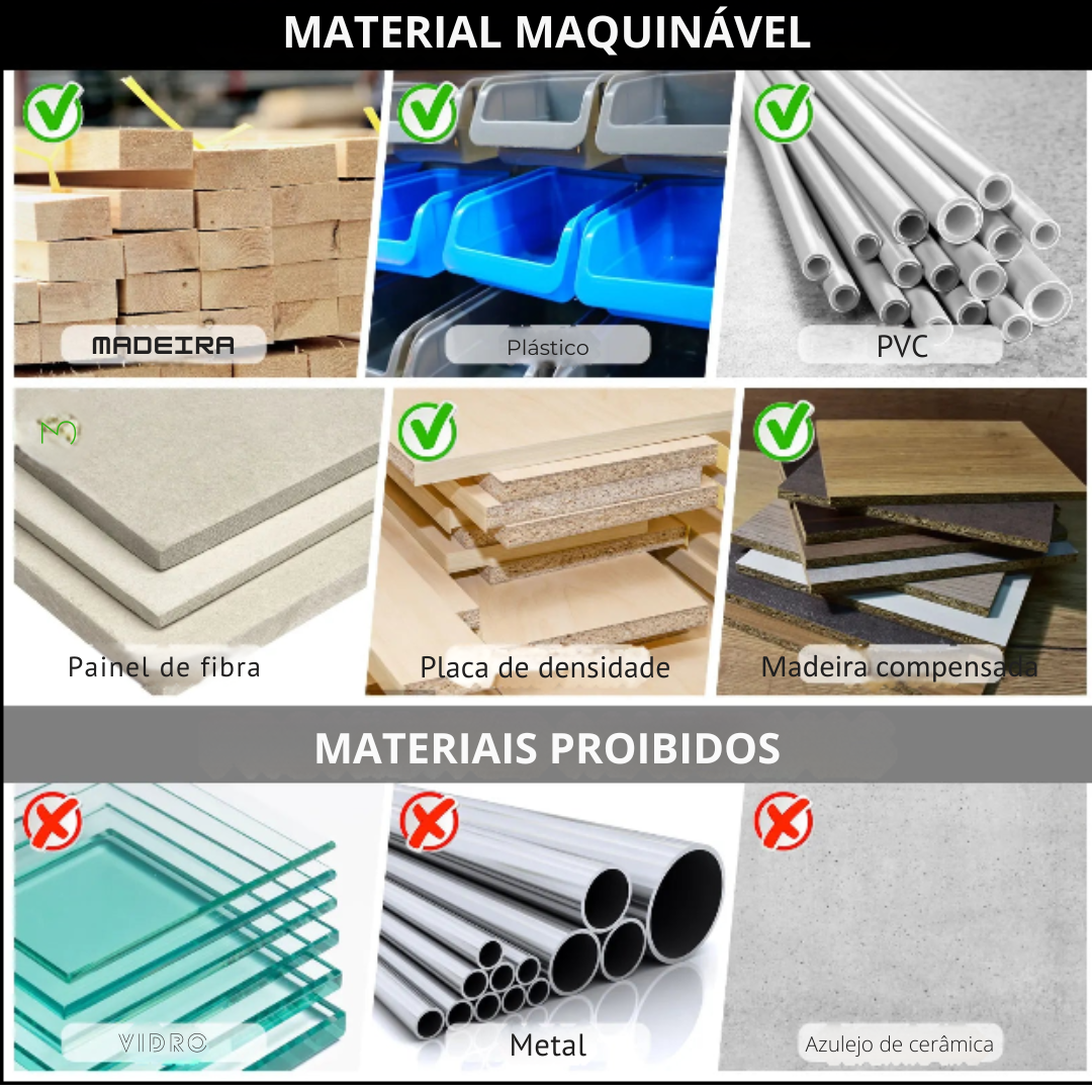 Kit 8 Brocas
