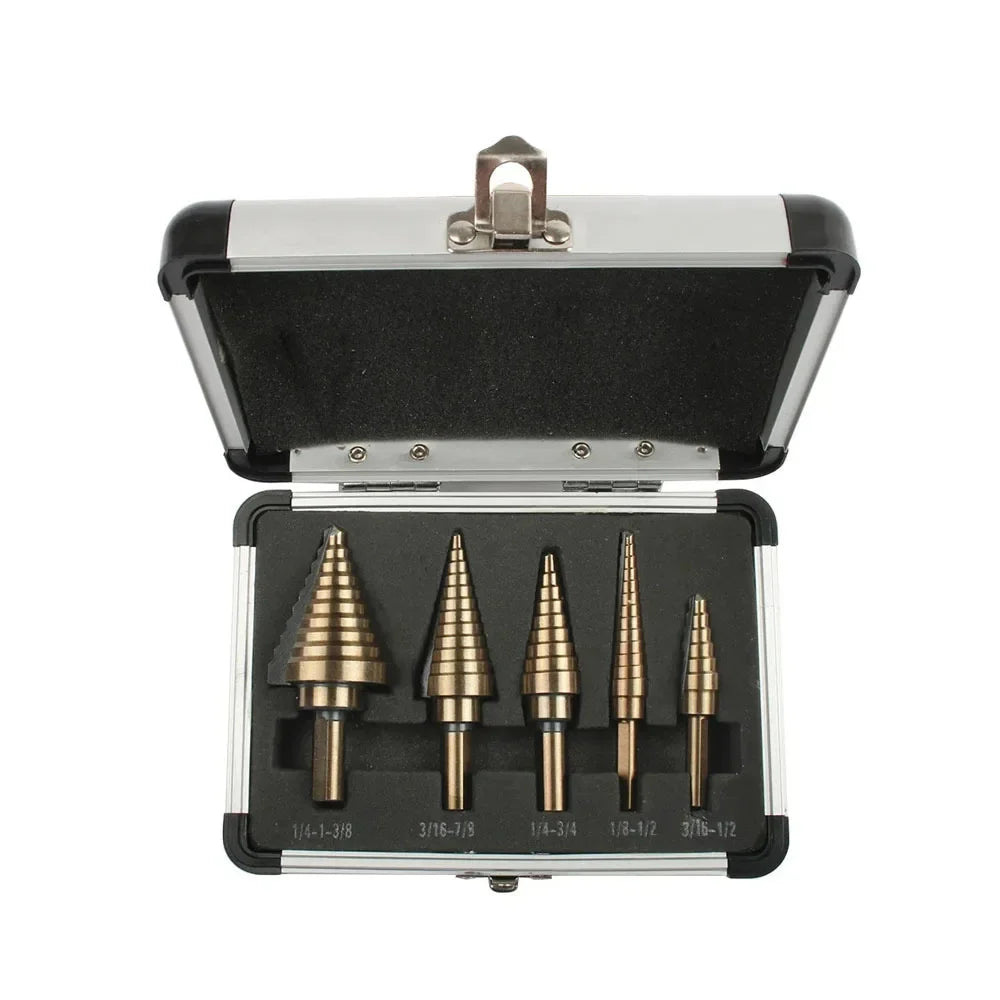 Kit Brocas Escalonadas – Aço Rápido HSS 4241