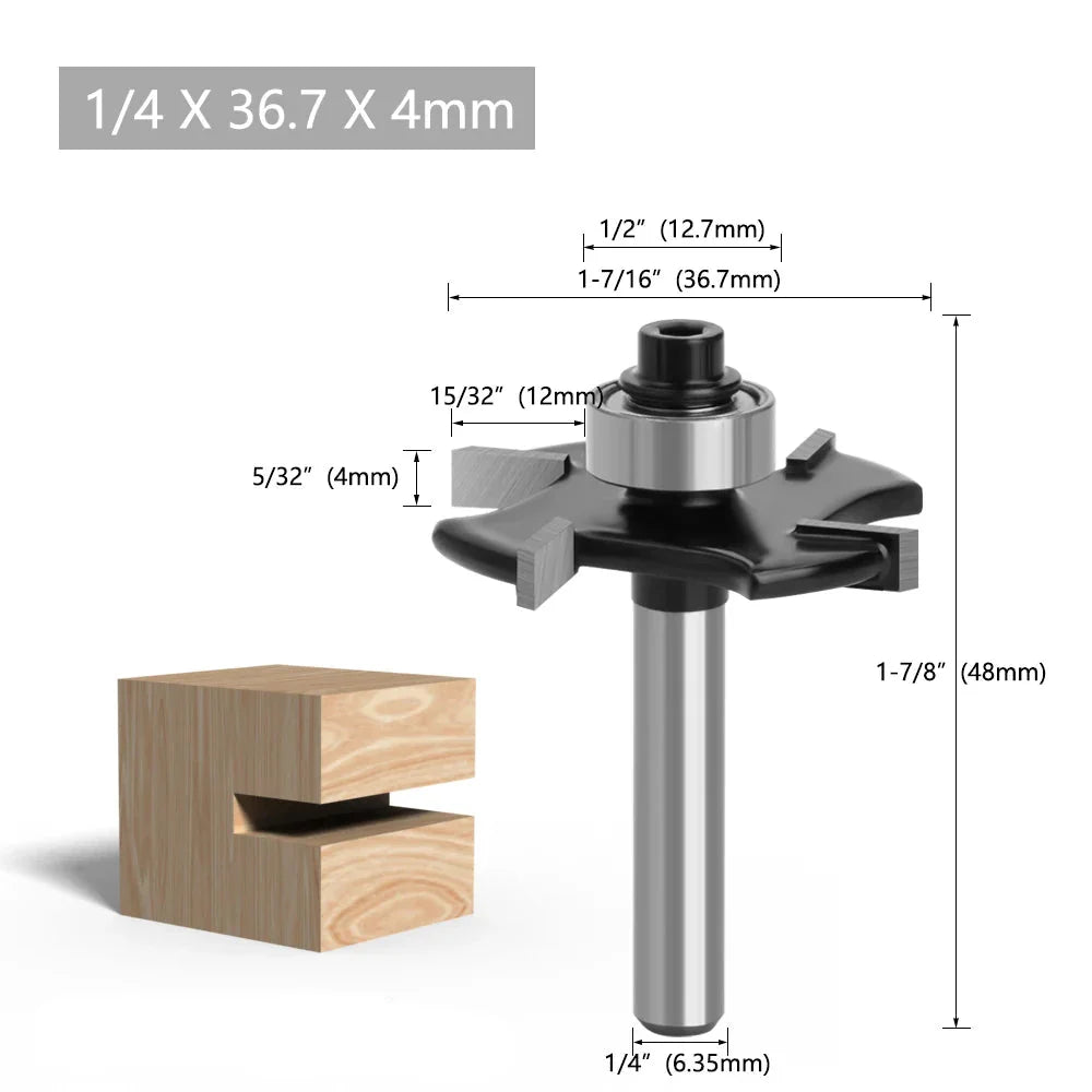 Fresa Para Encaixe (T-Slot)