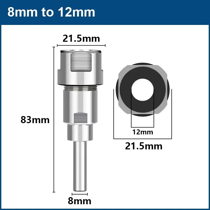 Extensor de Fresa Para Tupia e CNC